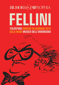 Fellini biumor popsophia locandina